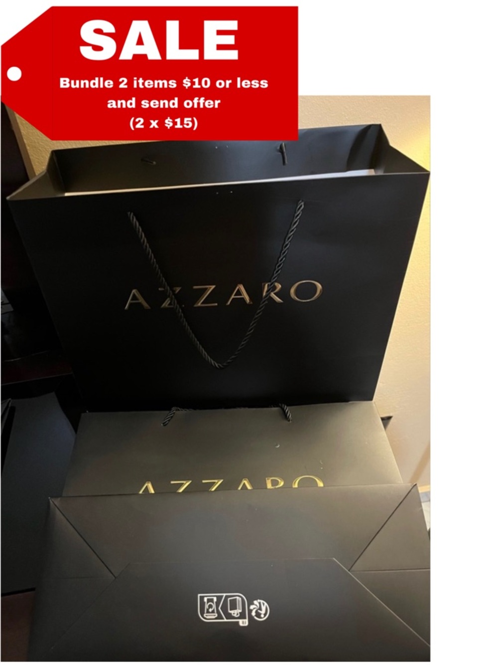Azzaro Bags - Set of 2
